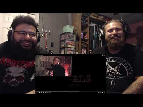 человек-демон, сумасшедший шокирующий голос Lorna Shore One Take Vocal Playthrough REACTION