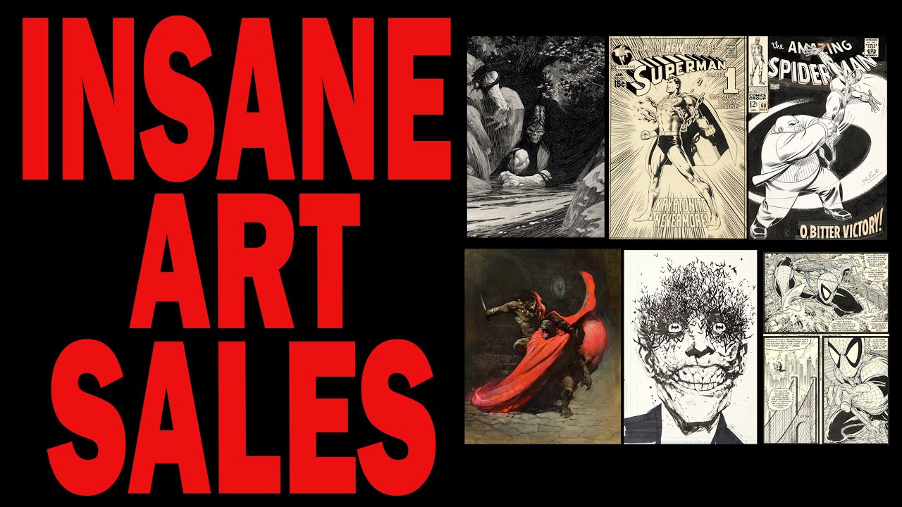 ORIGINAL COMIC ART (checking in on RECORD BREAKING sales)