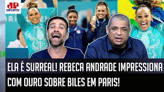‘A Rebeca Andrade é a nossa verdadeira rainha; ganhar o ouro contra a Biles nas Olimpíadas é…’
