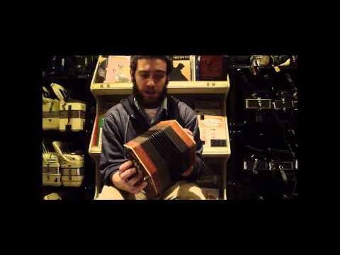 909 - Wood English Concertina M 30 $695