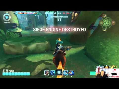 Paladins Patch 12 Gameplay Capture and Siege