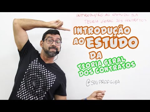 Teoria Geral dos Contratos - Introdução ao Estudo