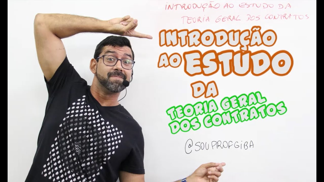 Teoria Geral dos Contratos - Introdução ao Estudo