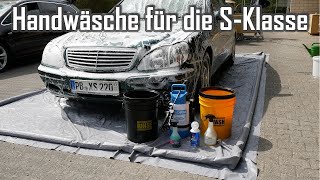 Erste Handwäsche für die W220 S-Klasse || Dr.Wack Produkte & Waschmatte