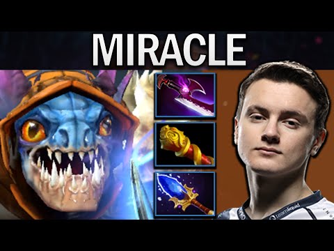 Slark Dota 2 7.33 Miracle with 22 Kills and 900 XPM