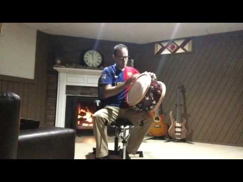 DW Performance Series 14x8 maple snare drum in Tobacco Stain