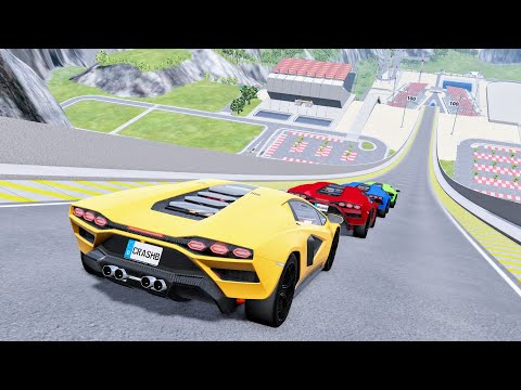 Epic High Speed Car Jumps #181 – BeamNG Drive | CrashBoomPunk