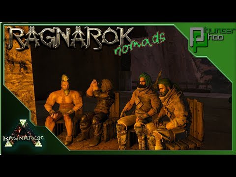 Ark: Ragnarok Nomads 6 - BUILDING THE WORKSHOP AND THE BEST TOILET EVER!