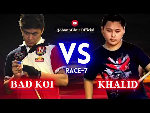 JOHANN CHUA VS KHALID RACE-7 |10 BALL ALTERNATE BREAK