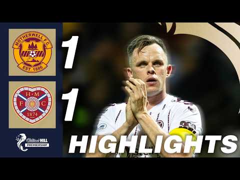 FC Football Club Motherwell 1-1 FC Hearts of Midlothian Edinburgh