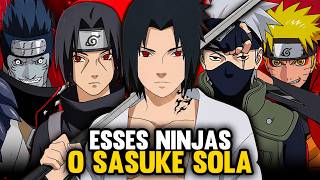 15 NINJAS QUE COM CERTEZA O SASUKE HEBI DERROTA EM NARUTO