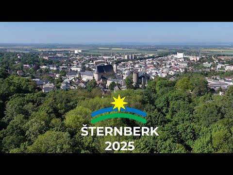 Šternberk jako na dlani v časosběrném videu za rok 2025!