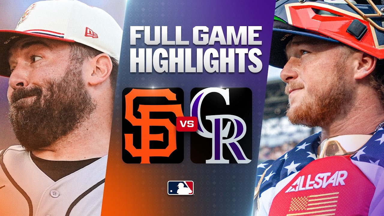 7월5일 샌프란시스코 콜로라도 MLB 하이라이트