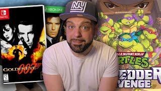 HUGE Updates On Goldeneye 007 For Switch/Xbox + TMNT Shredder's Revenge!