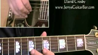 How To Play David Crosby Tamalpais High (intro only)