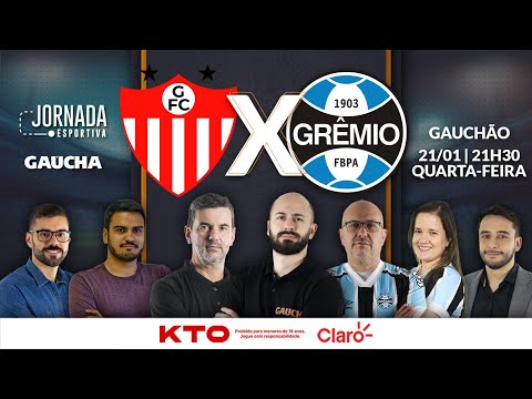 GUARANY DE BAGÉ 0 X 2 GRÊMIO | GAUCHÃO | JORNADA DIGITAL | 21/01/2026