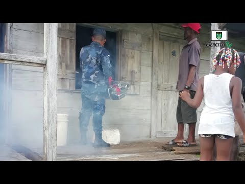Distrito Naval Caribe participó en jornada de fumigación en la Desembocadura de Río Grande