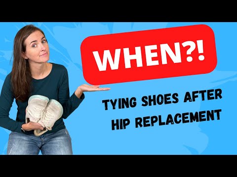 YouTube video about: How long after hip replacement can I tie my shoes?