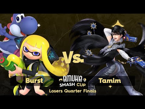 The Amuka Smash Cup - SxD | Burst (Inkling/Yoshi) Vs. Tamim (Bayonetta) Loser Quarter FInals