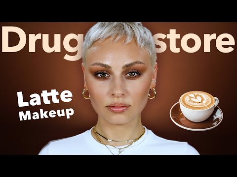 Yummmy, latte makeup but make it drugstore