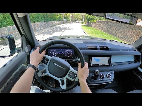 2021 Land Rover Defender 90 First Edition - POV First Drive (Binaural Audio)