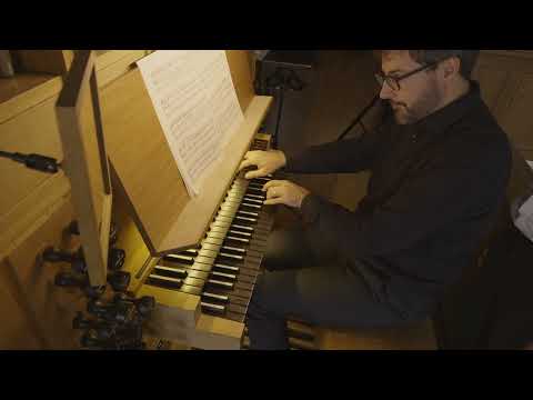 Orgelmarathon Stammheim 2024 Flor Peeters: "Scherzo" Op. 43,2,  Andreas Jud, Orgel
