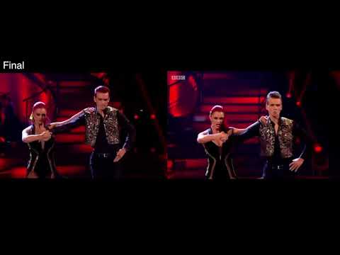 Joe Sugg & Dianne Buswell paso doble SIDE BY SIDE comparison Stricly Come Dancing 2018