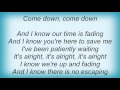 16335 Our Lady Peace - Our Time Is Fading Lyrics