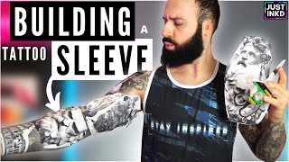 Creating & Building YOUR tattoo SLEEVE | All you need is a PRINTER