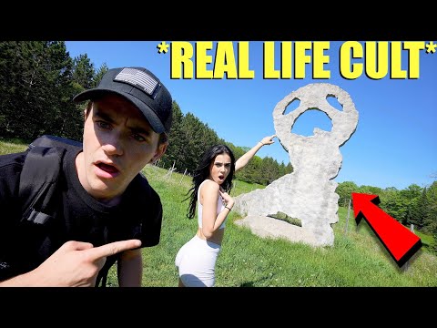 if you see these Screaming Head Rocks, Turn BACK immediately! (Disturbing Cult)