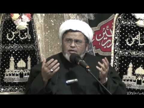 (IAFONZ) Sheikh Shabbir Maisami - Urdu Majlis (Auckland) - Shab 8th Muharram 1433