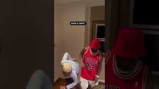 Mary J Blige and her mentor Diddy