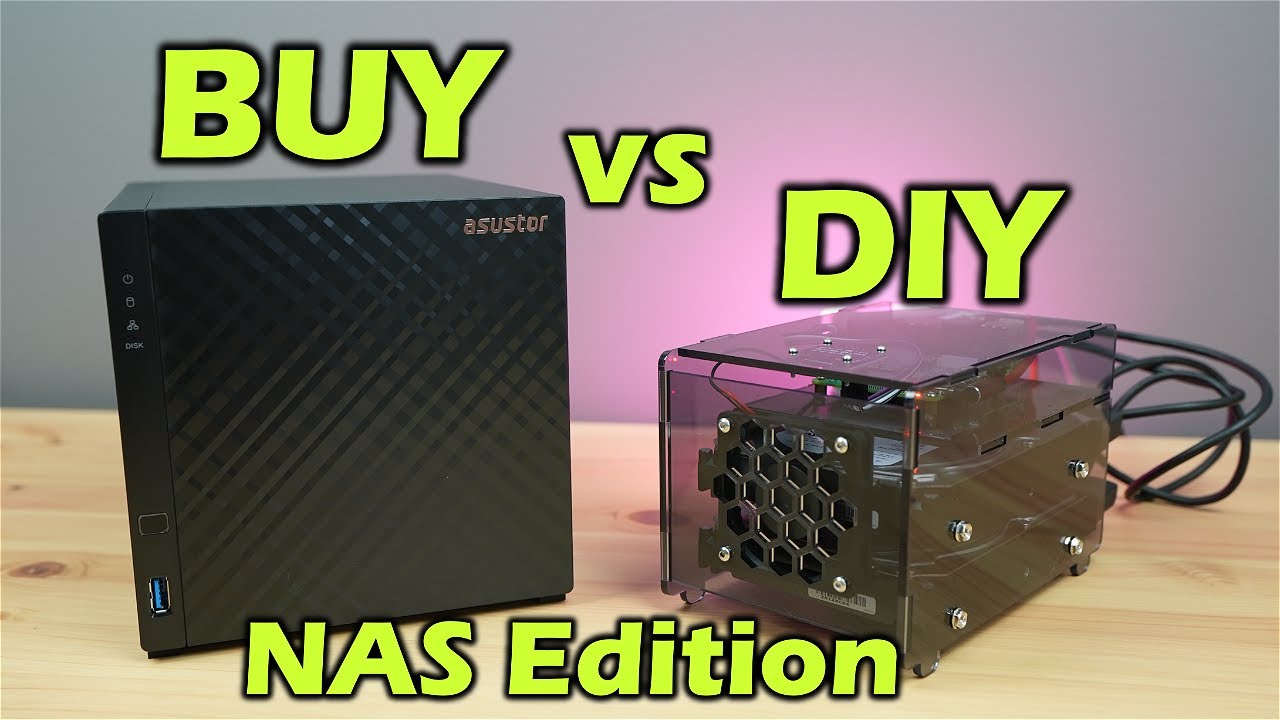 Raspberry Pi NAS vs. Asustor Drivestor 4, Is It Better to Buy or DIY