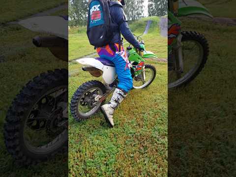 Kawasaki KX80 1997 Start Up Braap #shorts