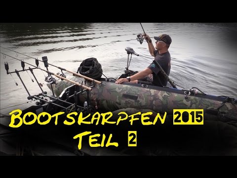 Bootsangeln auf Karpfen 2015 - Teil 2