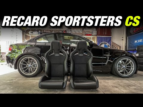Every BMW NEEDS These SEATS! (Recaro Sportsters: Install & First Drive!)