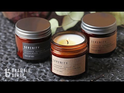 Bramble Berry Latte Candle Kit