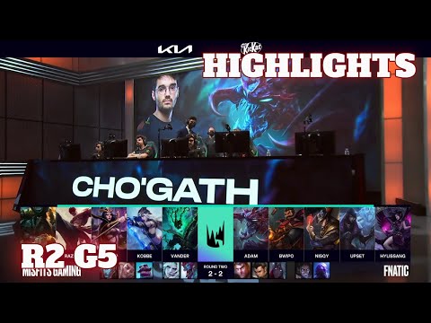 FNC vs MSF - Game 5 Highlights | Round 2 LEC 2021 Summer Playoffs | Fnatic vs Misfits G5