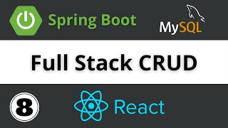 Create Homepage using Bootstrap table-REACT|| Full Stack CRUD Application Spring Boot and React -08