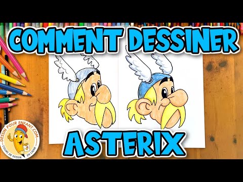 Comment dessiner ASTERIX facile