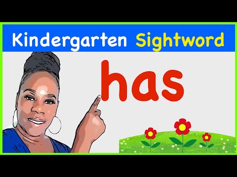 Sight Word ”has” | Ms. Francine| #kidseducationvideo #Sightwords #learning