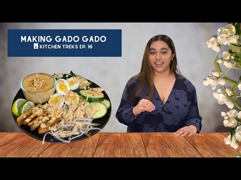 Protein-rich Indonesian Salad | Gado Gado | Delicious Vegetarian Meal | Kitchen Treks Ep. 16