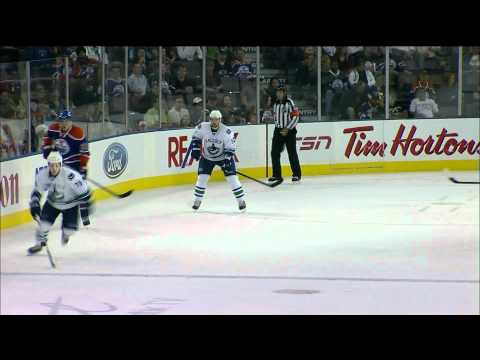 Canucks at Oilers - Mike Duco 2-0 Goal - 2011 Pre-Season - 09.22.11 - HD