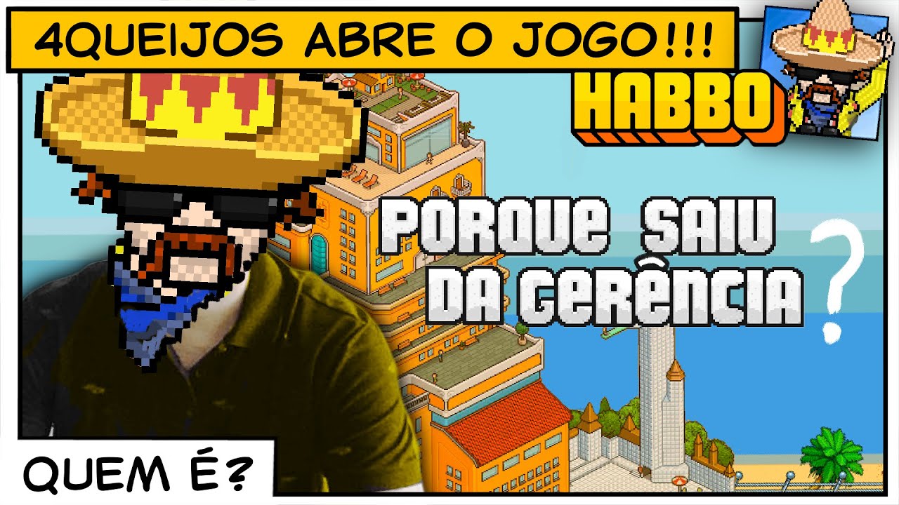 FALEI (em vídeo) COM O EX-GERENTE 4QUEIJOS DO HABBO HOTEL | Descubra quem é | Igor Saringer