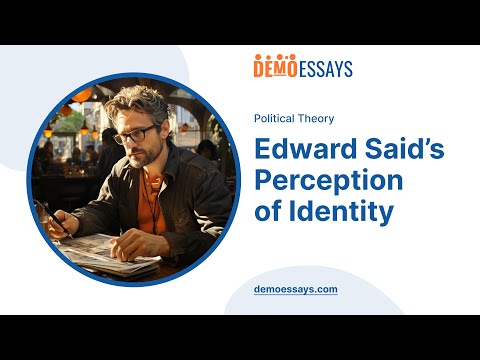 Edward Said’s Perception of Identity - Essay Example