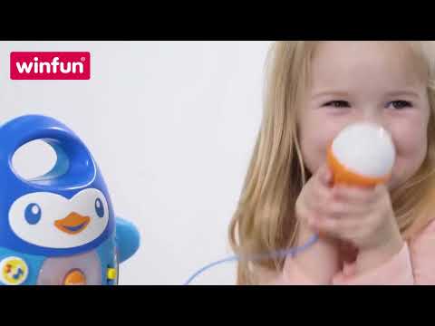 Winfun Penguin Music Player  Working Microphone with Echo Effect