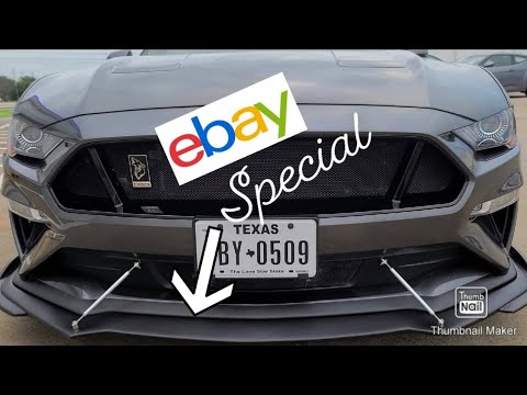 splitter install 2019 Mustang/ testing ebay splitter