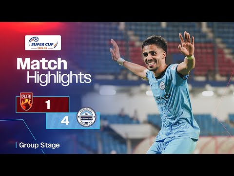 Match Highlights | AIFF Super Cup 2025-26 | Group Stage | Sporting Club Delhi 1-4 Mumbai City FC