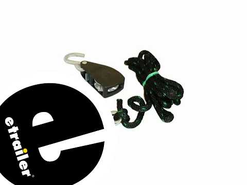 etrailer | Erickson Tie-Down Rope w/ Ratchet Review