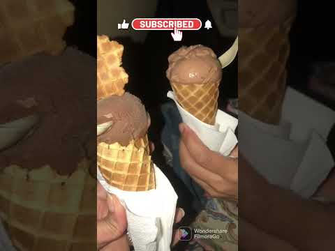 Ice cream love birds